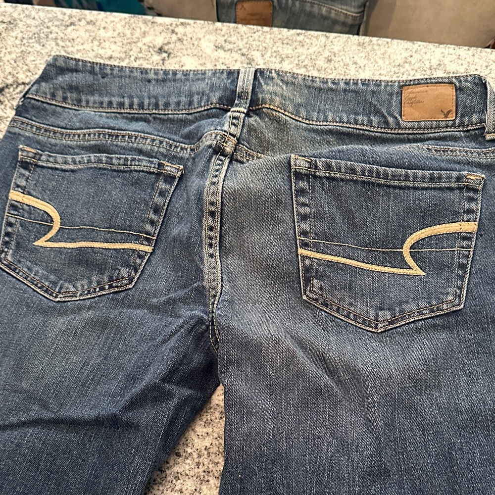 American Eagle Artists- Stretch Ankle cut Denim Jeans size 8